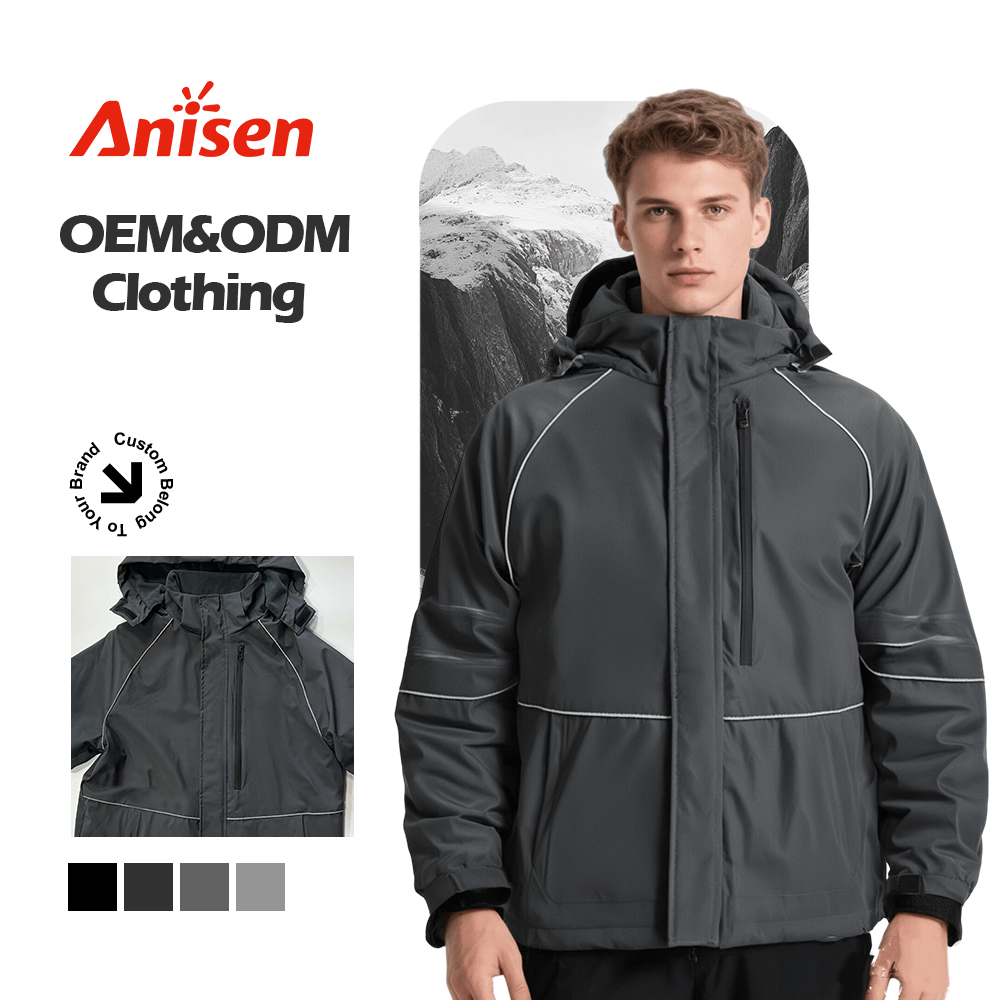 Custom Waterproof Rain Jacket 10000mm High Performance