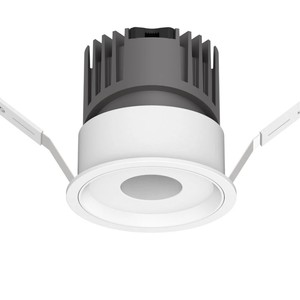 ไฟสปอตไลท์แบบฝัง LED ปรับได้ 10W 15W ขนาดรูเจาะ 75 มม. ป้องกันแสงรั่วไหล COB อะลูมิเนียม ปรับความสว่างได้ IP20 รับประกัน 3 ปี - Product Image 1