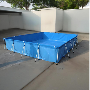 Piscina Grande y Económica para Exteriores, Lona <span class=keywords><strong>de</strong></span> PVC, Soporte <span class=keywords><strong>de</strong></span> Tubos <span class=keywords><strong>de</strong></span> Acero Galvanizado, Directo <span class=keywords><strong>de</strong></span> Fábrica - Product Image 4