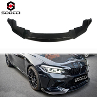 Alerón Delantero de Fibra de Carbono Seca TAKD de Alta Calidad, Divisor de Parachoques Delantero, Kit de Carrocería para BMW F87 M2 M2C 2016-2021