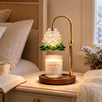 Lampe à cire fondante transfrontalière, diffuseur d'arômes style Instagram, lampe de table cadeau, sans fumée, à température réglable, style américain
