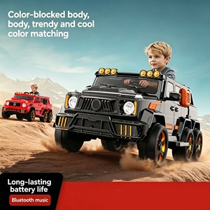 Auto Elettrica <span class=keywords><strong>per</strong></span> Bambini a Sei Ruote con Telecomando, Alimentata a Batteria, Sedile Extra Large in Plastica <span class=keywords><strong>per</strong></span> Bambini e Bambine da 1-3 Anni - Product Image 3