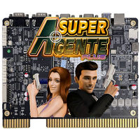 HET Super Agent Plus 007 Jeu de société d'espionnage avec support pour écran simple ou double, logiciel pour carte mère unique (MOQ2Pcs) Prix usine pour 4 machines d'arcade