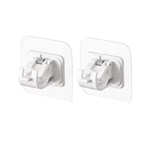 Accessori <span class=keywords><strong>per</strong></span> <span class=keywords><strong>tende</strong></span> in plastica ABS senza <span class=keywords><strong>asta</strong></span> <span class=keywords><strong>per</strong></span> tenda staffe <span class=keywords><strong>per</strong></span> traversa a parete frontale porta <span class=keywords><strong>asta</strong></span> <span class=keywords><strong>per</strong></span> tenda autoadesiva - Product Image 5