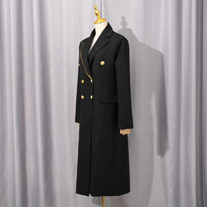 Blazer Transpirable de Doble Botonadura para Mujer, de Alta Calidad, Largo Regular, 100% Poliéster, al por Mayor - Product Image 4