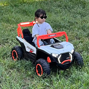 Voiture à piles pour enfants Voiture de police <span class=keywords><strong>en</strong></span> jouet avec télécommande et pompier Véhicule électrique pour enfants à six roues - Product Image 3