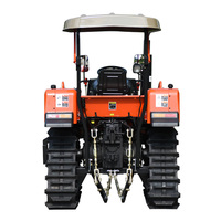Tracteur agricole 90 CV NF NFG 902 à chenilles en caoutchouc avec moteur et pompe pour l'agriculture