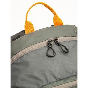 Sac à dos de randonnée multifonctionnel unisexe, sac de voyage, sac d'école, imperméable, léger, moderne, gris - Product Image 5