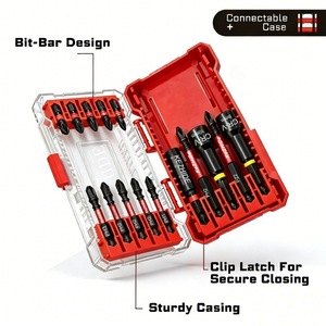KeZHiDe Impact <b>Screwdriver</b> <b>Bit</b> <b>Set</b> 15-Piece Crv Steel Hex Shank Magnetic Anti-Slip For Electric Driver - Product Image 3