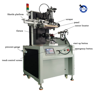 Nhà Máy Giá bán giấy tự động cốc nhựa mỹ phẩm chai serigraphic Màn hình máy in với động cơ servo - Product Image 2