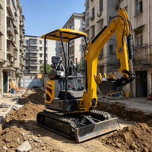 Mini Excavadora Portátil con Motor CE, Hidráulica, <span class=keywords><strong>de</strong></span> 2.6 Toneladas, Mini Excavadora <span class=keywords><strong>de</strong></span> Cadenas Pequeña, Mini Excavadora en Venta - Product Image 1