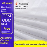 Parure de lit sur mesure en satin blanc pur pour hôtel étoilé, taille Queen/King, qualité supérieure, idéale pour les gîtes