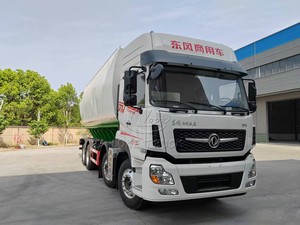 รถบรรทุกขนส่งอาหารสัตว์ขนาด 40000 ลิตร รถบรรทุกขนส่งสินค้าขนาดใหญ่แบบไฟฟ้า รถพ่วงบรรทุกอาหารสัตว์ขนาดใหญ่สำหรับขาย ความจุถัง - Product Image 6