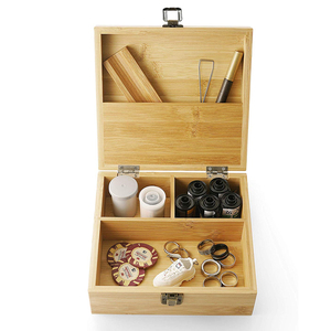 Box Bamboo Stash Bamboo Stash Box Premium Durable Extra Large Box With Lock And Key Bamboo Wood Stash Organizer