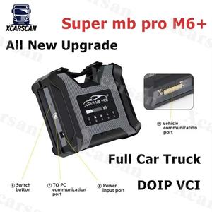 Herramienta de Diagnóstico para Benz Super MB PRO M6+ con 5 Cables, WiFi, DOIP, Conexión MB Star M6, Compatible con Autos y Camiones, Prueba Principal para Vehículos Pesados - Product Image 3
