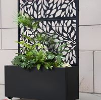 Jardinière Modulaire en Métal Résistante aux Intempéries en Matériau SPA-H pour Plantes et Légumes, Pot de Jardin Extérieur de Shandong City
