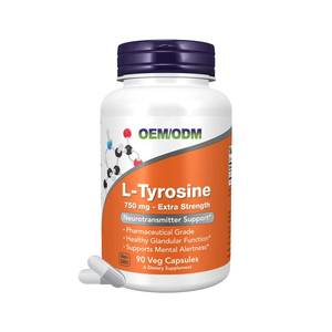 Nhãn hiệu riêng L-Tyrosine Viên nang vitamin bổ sung dinh dưỡng để hỗ trợ tập trung và bộ nhớ cho sức khỏe não bộ - Product Image 3