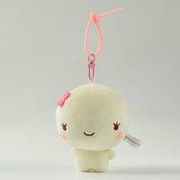 Anoeo Jouet en peluche anti-stress classique Kawaii en forme de tofu de 10 cm (4 pouces) avec rembourrage en polyester et coton PP