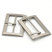 Boucle coulissante de ceinture en alliage de Zinc de haute qualité, boucles dorées vierges pour accessoires de ceinture