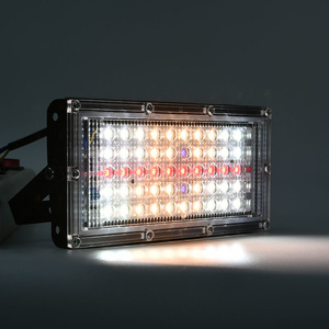 Alta luce luminosa 50W all'aperto RGB LED luce di inondazione IP65 paesaggio <span class=keywords><strong>illuminazione</strong></span> per strada SMD2835 Chip - Product Image 6