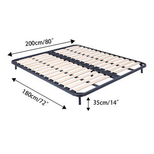 Простая Минималистичная кровать размера «King-<span class=keywords><strong>Queen</strong></span>» для спальни - Product Image 3