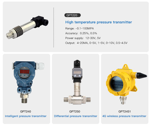 Sensore di Pressione dell'Acqua Analogico GPT200 0-5V Trasduttore di Pressione 4-20mA - Product Image 6