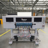 Impresora de Etiquetas de Cristal, Impresora DTF-UV con Cabezal de Impresión Xp600, Cabezal de Impresión I1600, Cabezal de Impresión UV I3200 y Cabezal de Impresión 189