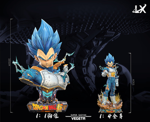 Estatua de Resina de Fibra de Vidrio Personalizada de Personaje de Anime Japonés Dragon Ball, Tamaño Real 1:1, Vegeta Goku, en Venta - Product Image 2