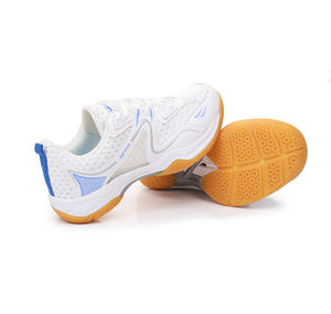 Chaussures <span class=keywords><strong>de</strong></span> tennis blanches professionnelles OEM pour hommes et femmes Chaussures <span class=keywords><strong>de</strong></span> pickleball et <span class=keywords><strong>de</strong></span> <span class=keywords><strong>handball</strong></span> avec doublure en maille pour les sports d'été - Product Image 6
