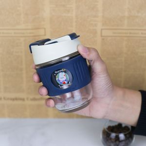 Одноразовые кофейные кружки <span class=keywords><strong>Peacock</strong></span> Blue Follow the Buckle, двойные стаканы для напитков с крышкой-соломинкой, 350 мл - Product Image 4