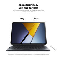 Nueva Tablet POCO Pad X1 8+512G Gris/Azul Profesional para HyperOS 2 Qualcomm Snapdragon 7+ Gen 3 con Pantalla Táctil Capacitiva y Wi-Fi