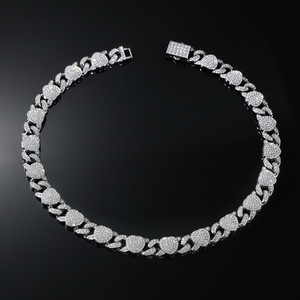 Hot Selling Simple Popular Design Love Heart Chain Necklace Hiphop Retro Style Alloy Men's Necklace Fashion Jewelry Wholesale - Product Image 3