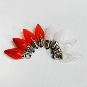 LED <b>Candle</b> Light <b>Bulb</b> Red And Clear E14 Base Altar Lamp For Buddhist Offering - Product Image 1