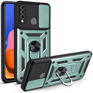 Custodia per telefono con supporto ad anello per <span class=keywords><strong>Samsung</strong></span> con finestra scorrevole per fotocamera <span class=keywords><strong>Cover</strong></span> di protezione completa per <span class=keywords><strong>Samsung</strong></span> A16 A06 A14 A20 <span class=keywords><strong>A20S</strong></span> S24 Ultra - Product Image 6