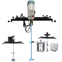 Équipement de mélange de peinture électrique portatif de haute qualité pour barils IBC industriels, petit mélangeur