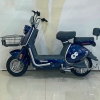 Vélo électrique avec batterie 48V/60V, moteur à moyeu sans balais 500W/350W, affichage numérique électronique, cadre en alliage d'aluminium
