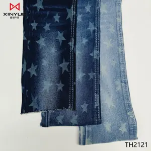 Mevcut stok taze mavi renk 10.6 OZ çok ağır erkek kot denim kumaş üretimi için erkek kotları pantolon