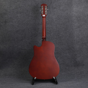 Paisen 38 pulgadas sapele corte OEM acústica principiantes práctica de <span class=keywords><strong>guitarra</strong></span> - Product Image 2