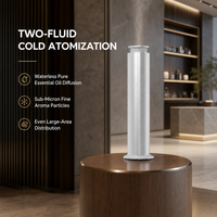 Diffuseur de parfum commercial pour tours, fabricant de machines à arômes sans eau à deux fluides de 3000m³ et 1000ml pour la réception d'hôtels de luxe