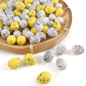 50 Piezas de Huevos de Codorniz Pequeños de Espuma, Modelo de Huevo Falso, Micromodelo para Decoración Navideña de Hoteles y Restaurantes, Accesorios de Simulación - Product Image 2