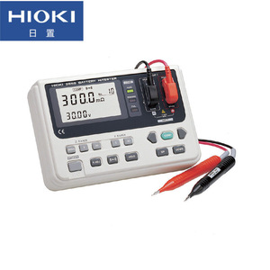 Testeur de batterie HIOKI 3555 30 V numérique avec fils de test pour la détection de la dégradation de la batterie - Product Image 1