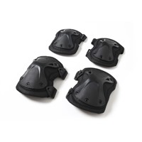 Genouillères tactiques Kango X-Design en TPU rigide avec coussin EVA haute résistance aux chocs pour la chasse, le ramassage et les activités tactiques