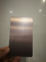 Panneau composite en aluminium brossé ACP 3 mm, ignifuge, moderne, pour murs intérieurs décoratifs, faux plafonds et panneaux publicitaires
