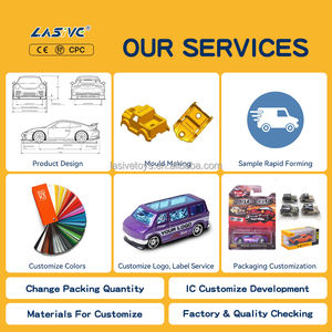 ألعاب LASIVE Track Edition سبيكة سيارة لعبة سيارة سحب الباب الخلفي فتح الرياضة سيارة محاكاة أضواء سن الصوت 3 + - Product Image 6