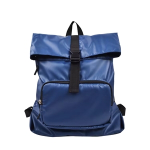 Mochila Impermeable de Poliéster con Diseño de Piedras Color Verde Azulado, Forro de Nailon, Cierre de Cremallera, Estilo Moderno, Brillante, para Equipos de Baile y Animación - Product Image 2