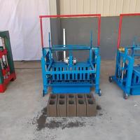 Machine à fabriquer des blocs multifonctionnelle pour la maison, vente en gros d'usine, petite machine mobile BL4-45 pour la fabrication de briques