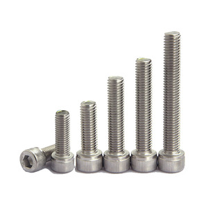 Stainless Steel Hex <b>Socket</b> Cap <b>Screws</b> M3 M4 M5 M6 M8 M10 M12 M14 M16 M20 Grade A Rolled Thread - Product Image 2