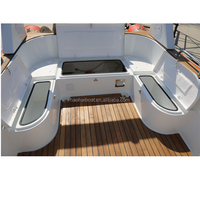 Vente flash - Bateau pneumatique en fibre de verre CE 7,6 m (25 pieds) avec moteur hors-bord, yacht de luxe, RIB760 personnalisé