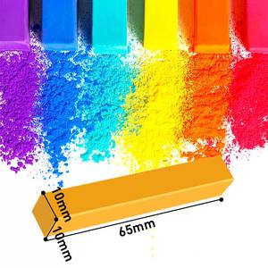 FOSKA – Bâtons de craie <span class=keywords><strong>pastel</strong></span> carrés confortables à tenir pour le dessin et la peinture, fournitures d'art professionnelles pour le bureau et l'art - Product Image 3
