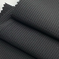 Tela de poliéster 100% T400 de 75D*75D con rejilla elástica perforada, ligera y tejida, para camisas, pantalones de playa y vestidos de niña.